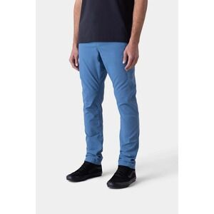 686 Everywhere Men's Platform Bike Slim Pants Men Sz 32 x 32 Blue Ash Nylon